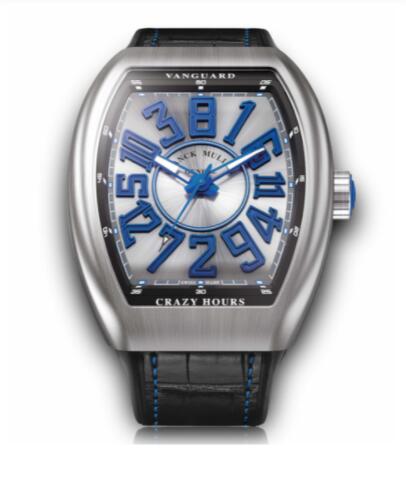 Franck Muller Vanguard Crazy Hours Replica Watch V 45 CH BR TT-BL